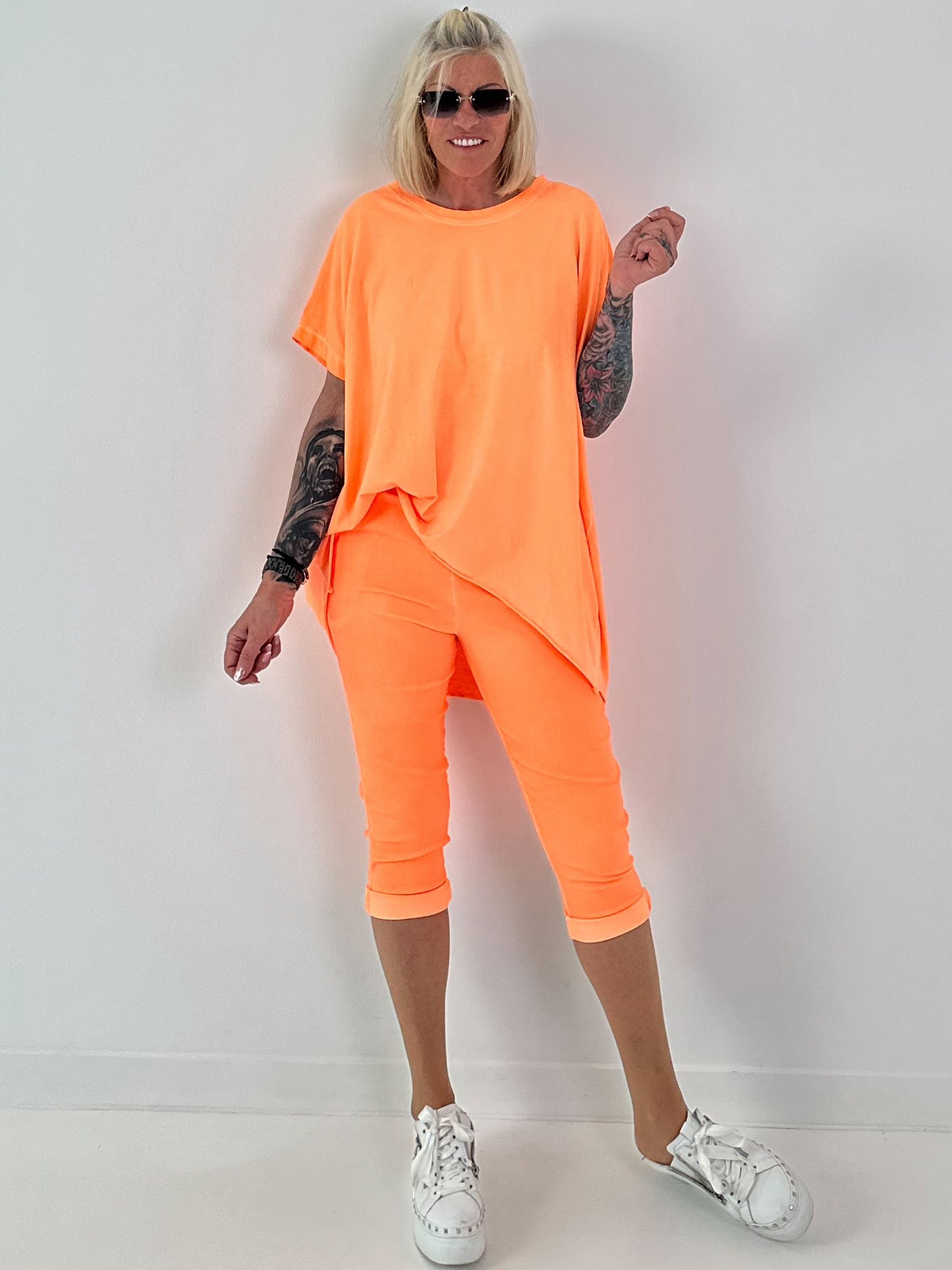 Oversized T-Shirt - neonorange