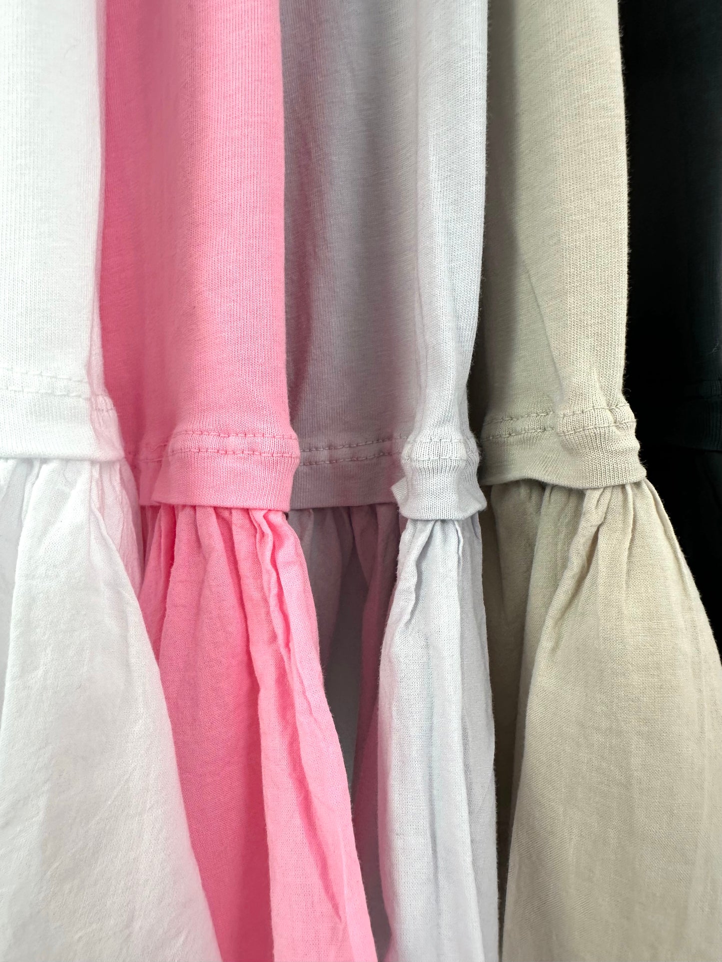 Shirt mit Volantärmeln - 5 Farben