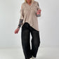 Ballon Jeans Hose - schwarz