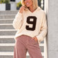 Kuscheliger Hoodie No. 9 - creme