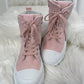 Hoge sneakers - roze