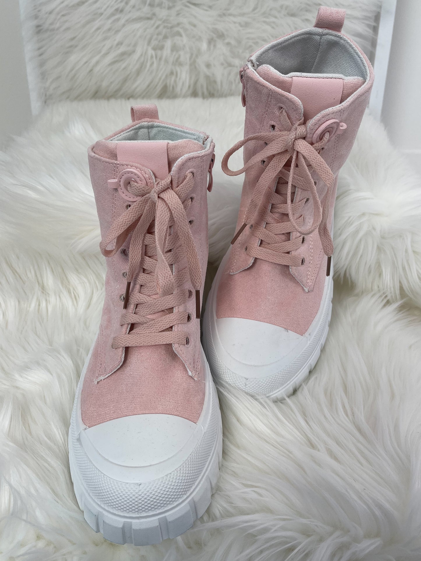 Hoge sneakers - roze