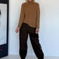 Basic Rollkragenpullover - camel