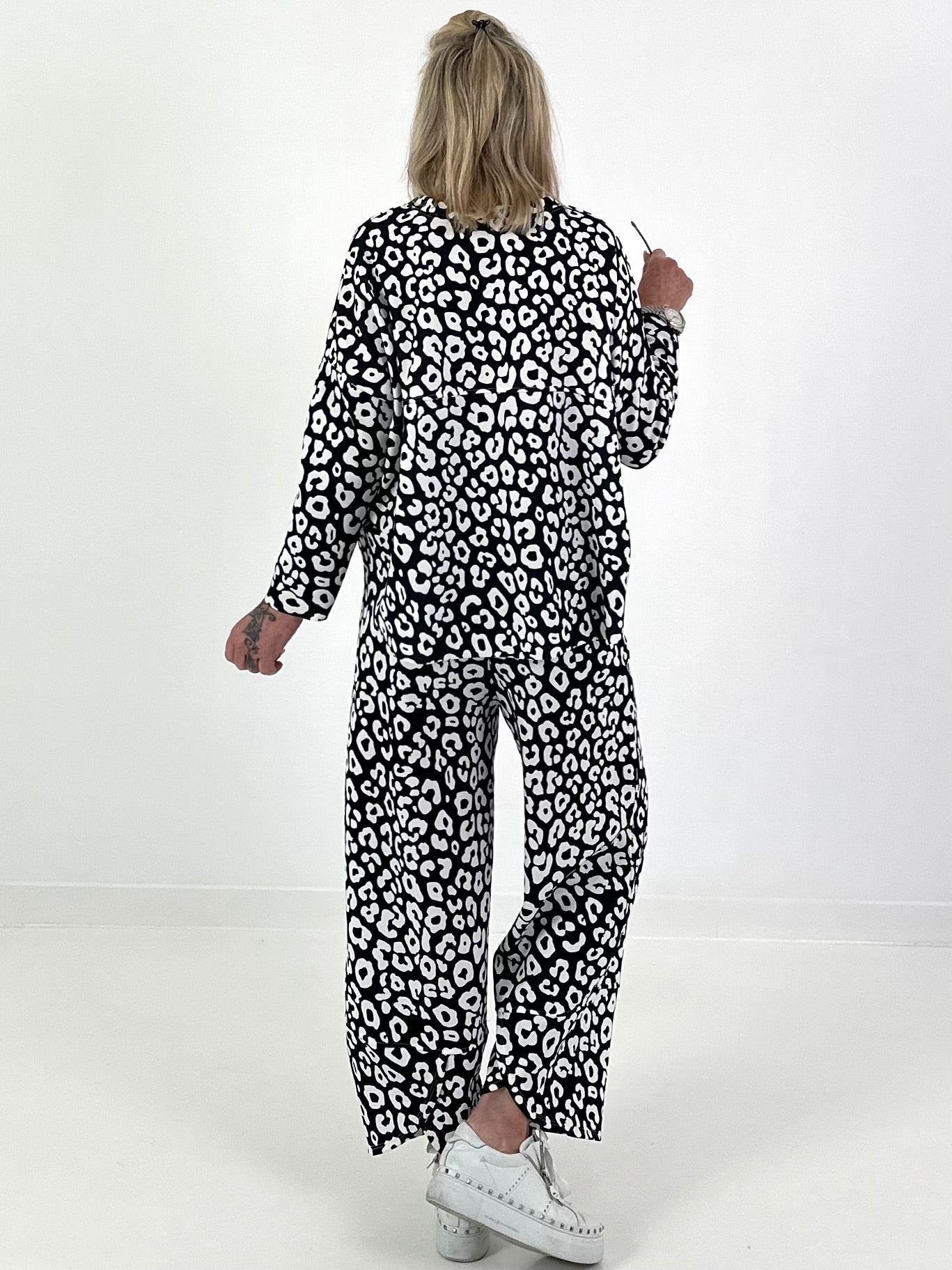 Two-piece set Leo - black