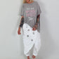 Oversized T-Shirt on Tour - grau
