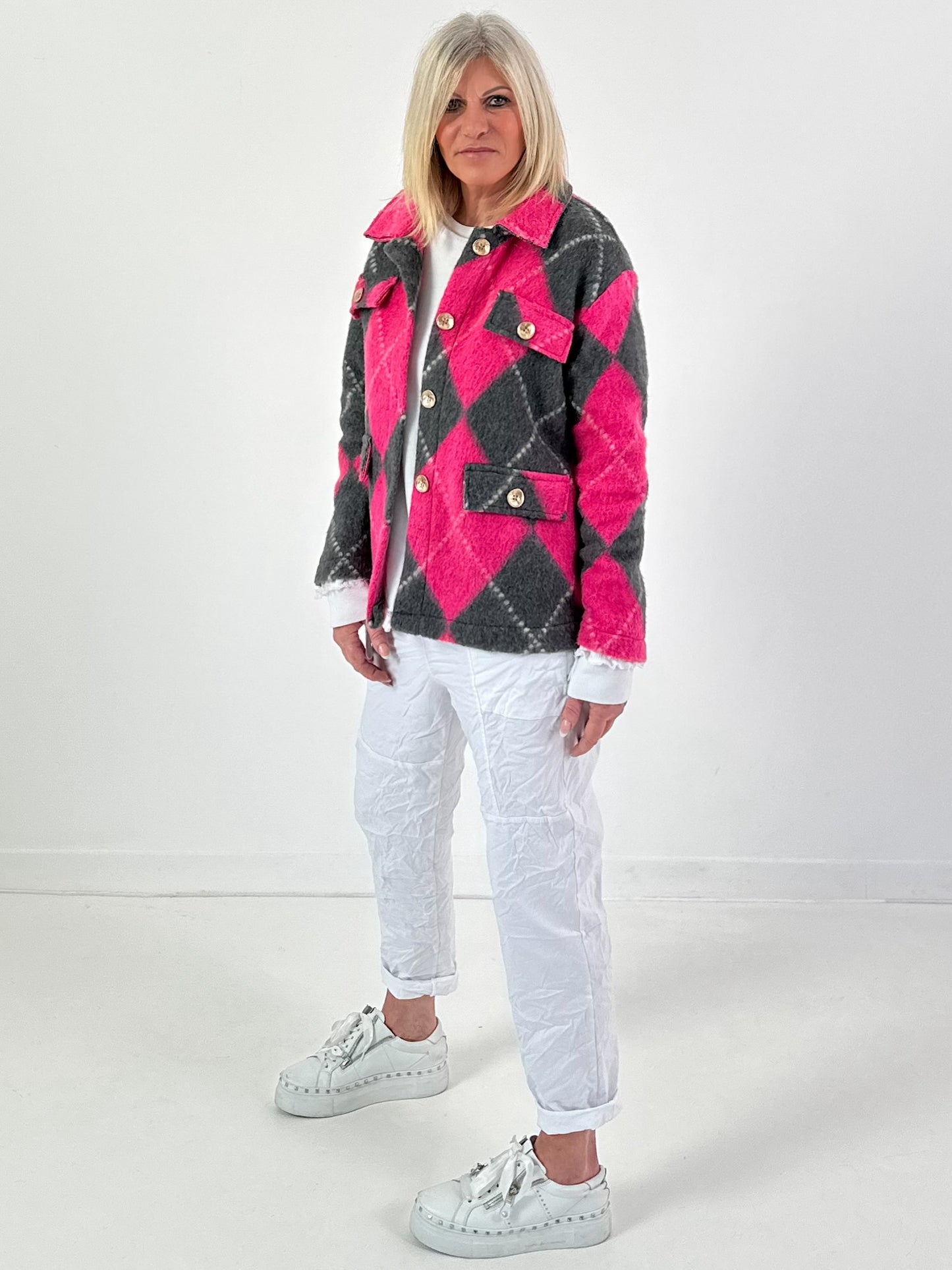 Jasmodel "Agyle Allure" - roze-grijs