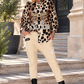 Bluse im Allover Leo-Look Chill Out - beige-taupe-mehrfarbig