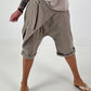 Short Baggy with Overlay - Taupe