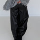 Vegane Lederhose 2 Looks - schwarz