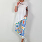 Asymmetrical T-shirt - white