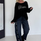 Pullover Blessed - schwarz