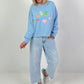 Sweater ICONIC - hellblau
