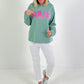 Hoodie Modell "Moin" - salbei