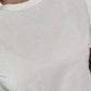 T-shirt with glitter details - white