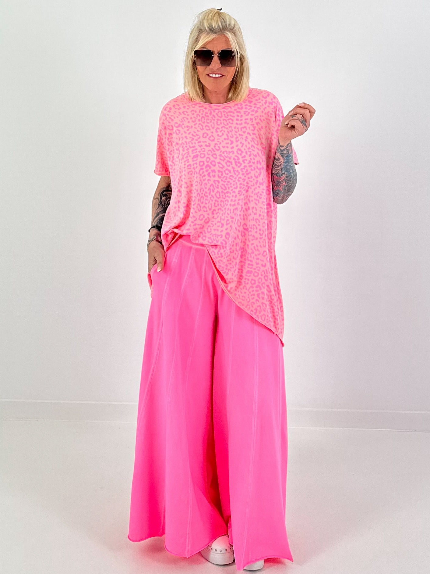 T-Shirt Leo - pink-rose