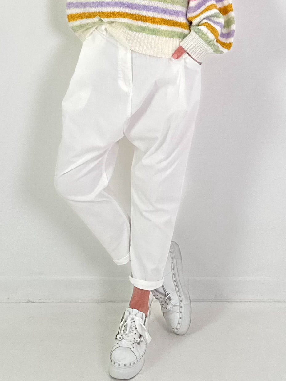 Jeans Baggy Modell "Flow Motion" - weiss