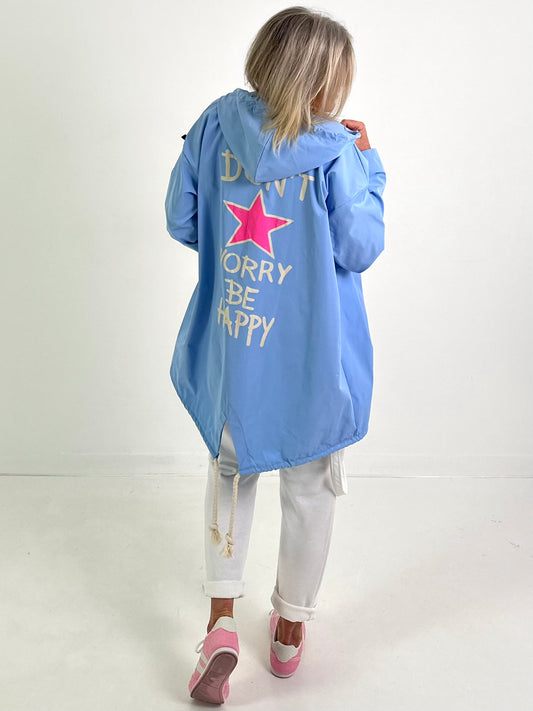 Jacke Don´t worry - hellblau