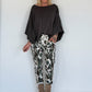 Sweater mit raffinierten Turn-Up-Ärmeln - anthrazit
