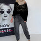 Sweater Cosmic Cutie - schwarz