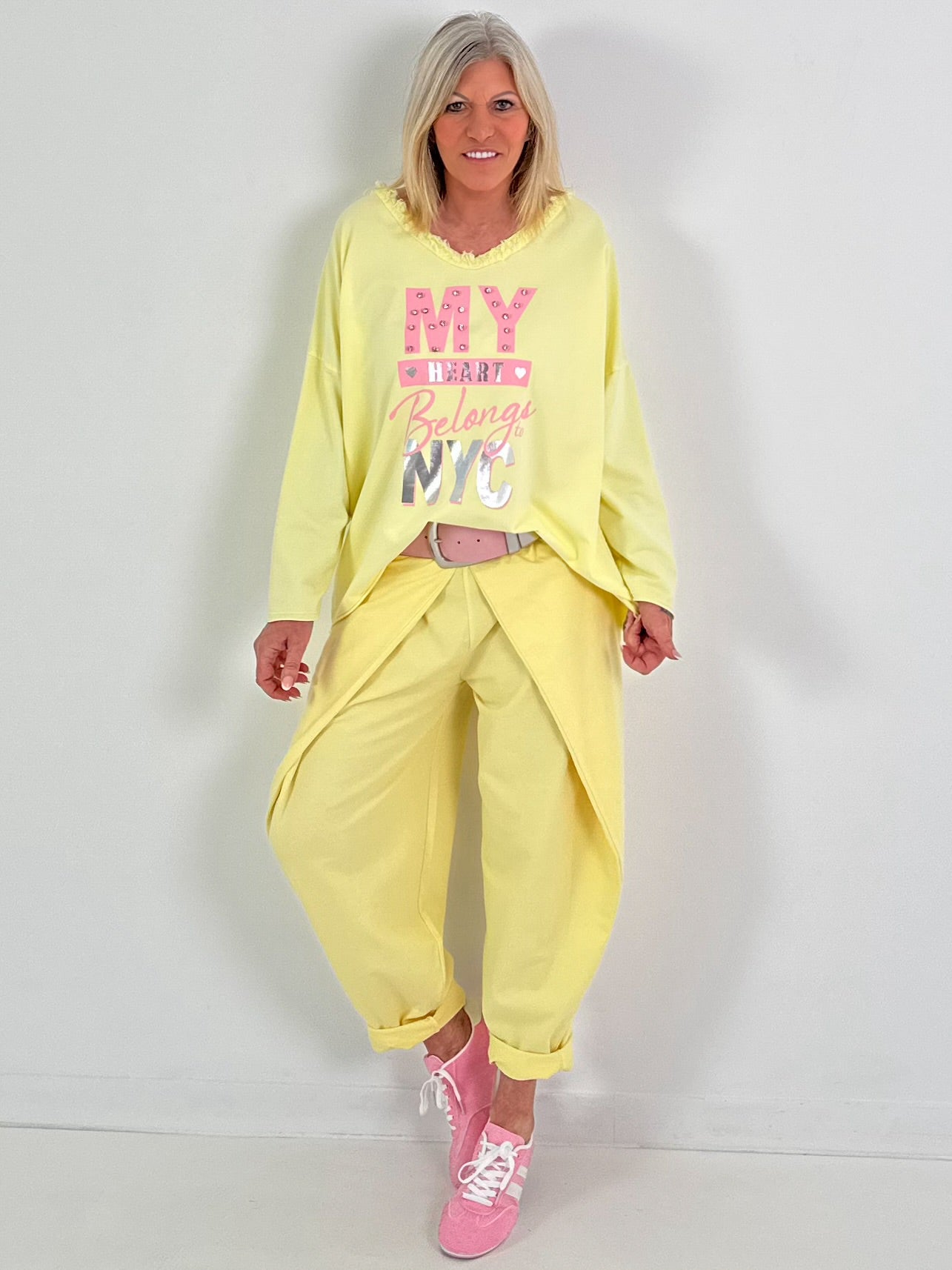 Trui Mijn Hart - geel