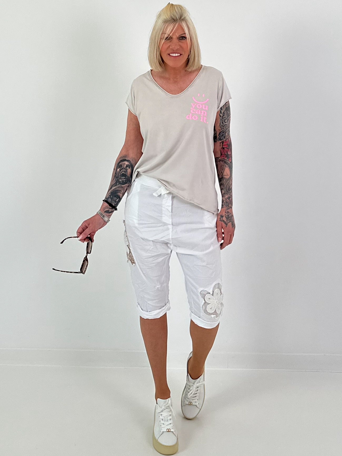 T-Shirt You Can - beige