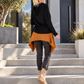 Waist Wrap in Wildlederoptik - camel