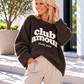 Kuscheliger Pullover Club Amour - mokka-beige