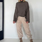 Kuscheliger Pullover - taupe