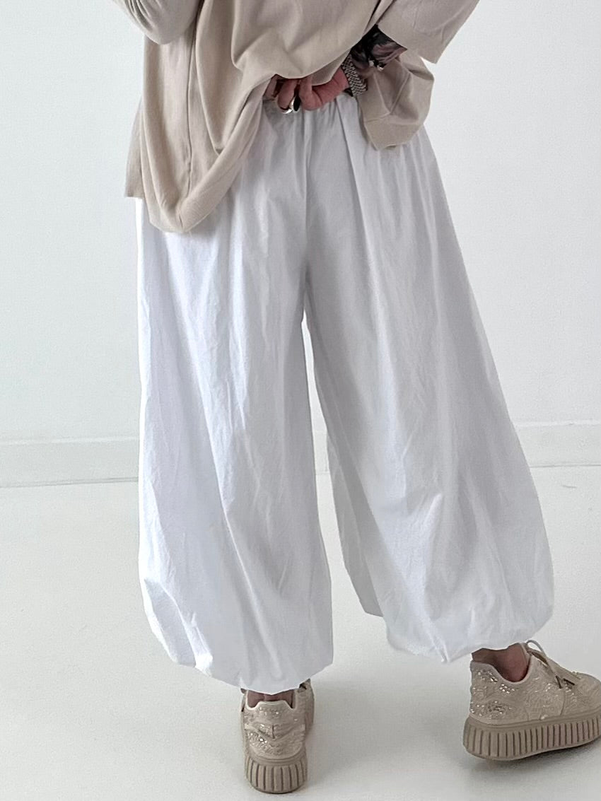 Ballon Hose  -weiss