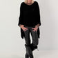 Soft Oversized Chunky Knit Jumper - black
