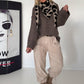 Kuscheliger Pullover - taupe