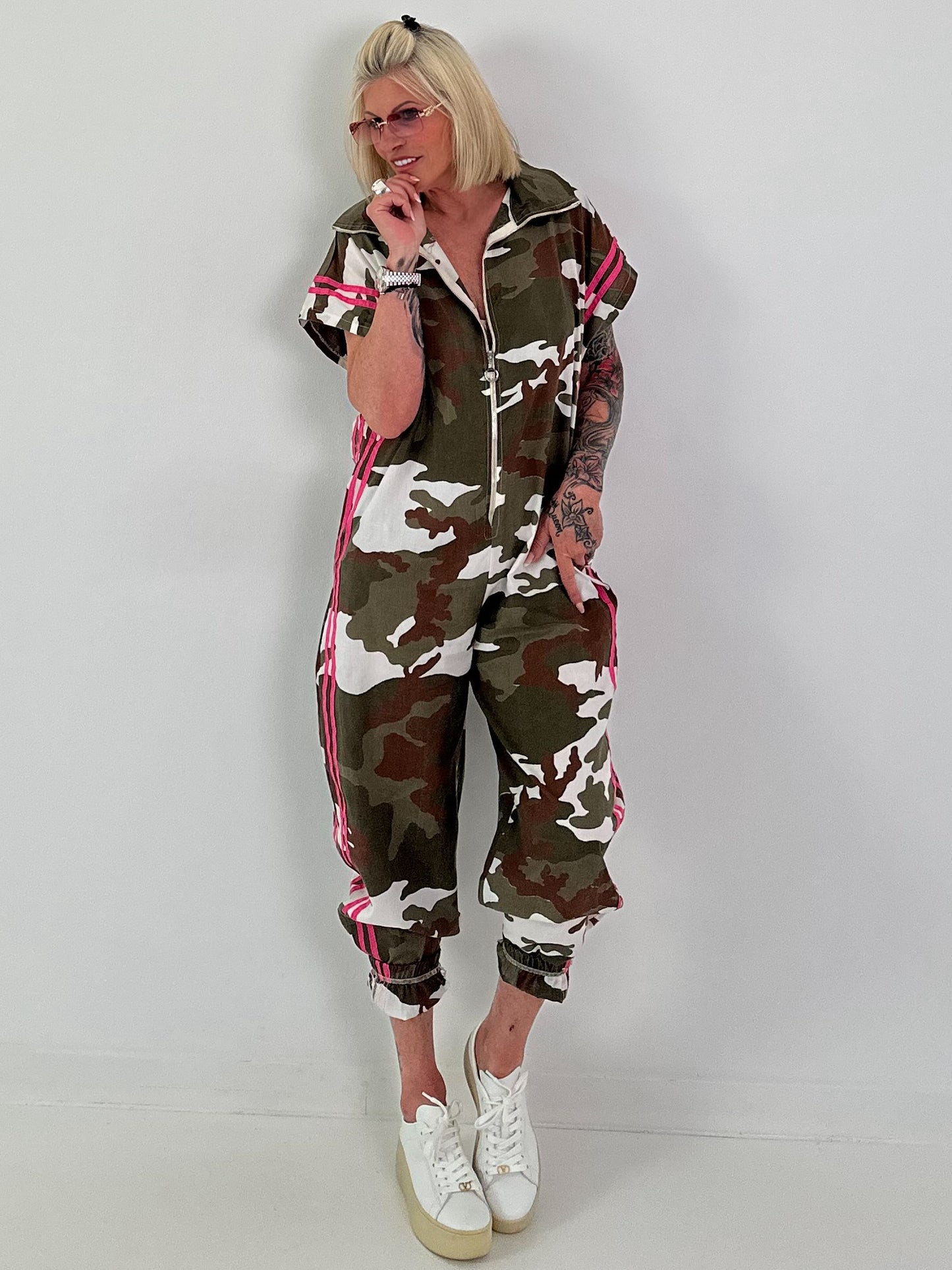 Camouflage Jumpsuit - khaki-mehrfarbig ( lieferbar ab (07.06.2026)