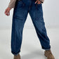 Jeans mit großen Taschen - denim