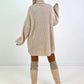 Longpullover/Kleid Modell "Embrace" - beige