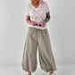 Spitzen Shirt mit V-Neck - weiss