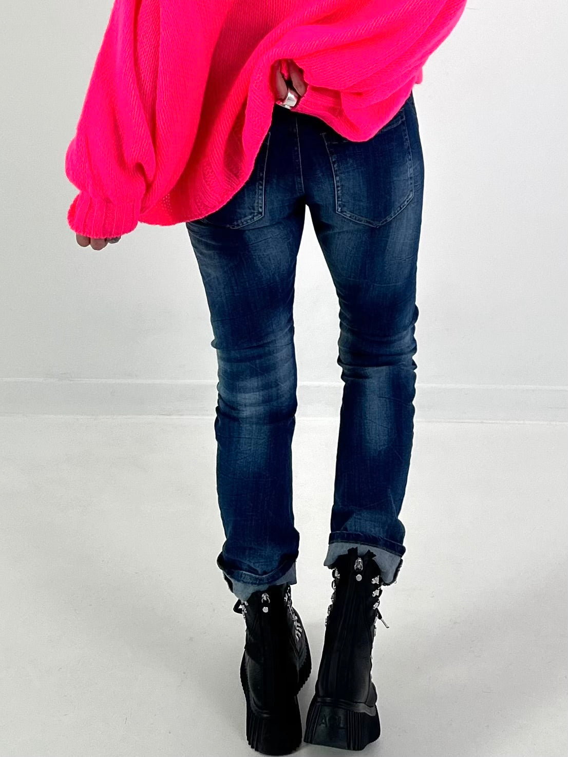 Jeans Modell "Color Riot" - blue denim