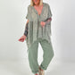 Asymmetrical Tunic Leo - khaki