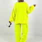Sweater Love Yourself - neon yellow