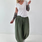 Ripp T-Shirt stone washed -  weiss