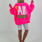 Sweater It's All Good - neon pink