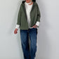Lightweight hooded jacket - olive