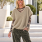 Fluffy turtleneck - beige