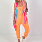 Jumpsuit Skirt - neon orange