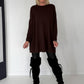 Longpullover - mokka