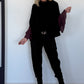 Cozy chunky-knit slipover - black