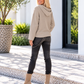 Ripp-Hoodie - beige