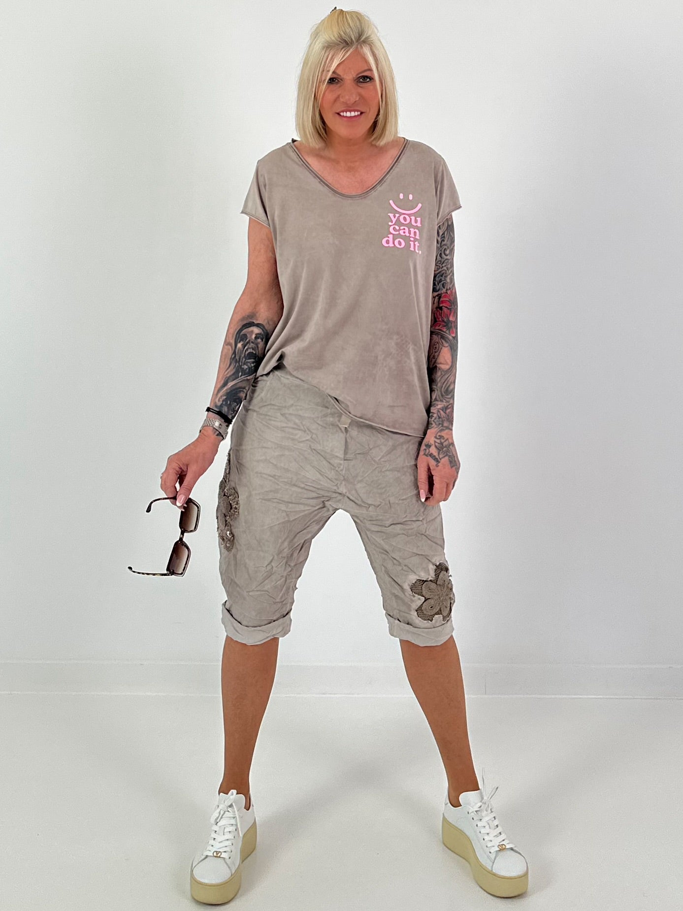 T-Shirt You Can - taupe