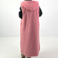 Long vest model "Leo Layers" - pink