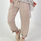Linen Trousers - beige