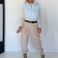 Gilet in behaaglijke bontlook - iceblue